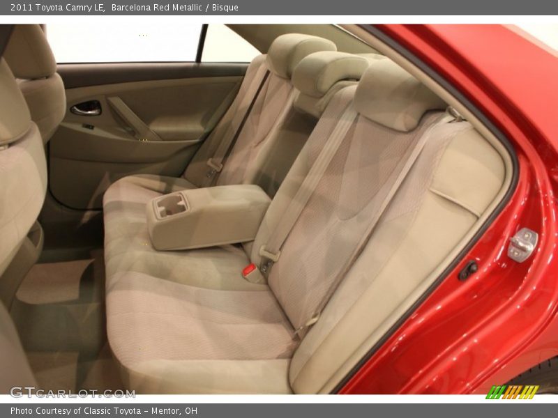 Barcelona Red Metallic / Bisque 2011 Toyota Camry LE