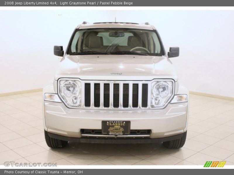 Light Graystone Pearl / Pastel Pebble Beige 2008 Jeep Liberty Limited 4x4