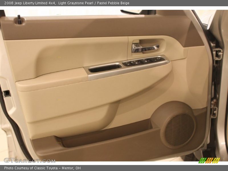 Light Graystone Pearl / Pastel Pebble Beige 2008 Jeep Liberty Limited 4x4