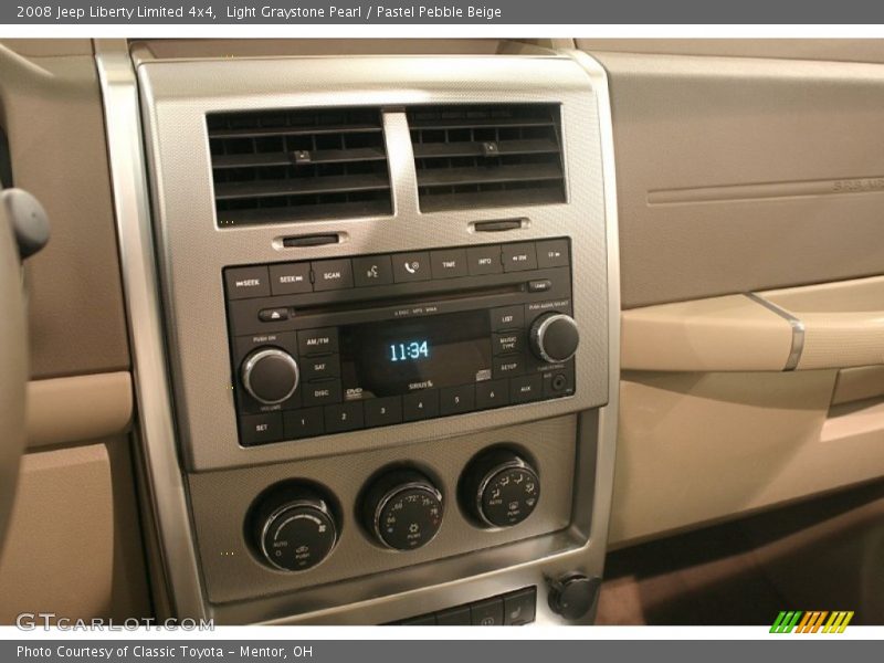 Light Graystone Pearl / Pastel Pebble Beige 2008 Jeep Liberty Limited 4x4