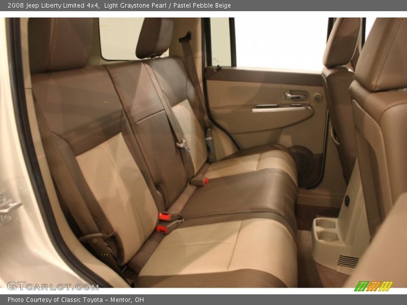 Light Graystone Pearl / Pastel Pebble Beige 2008 Jeep Liberty Limited 4x4