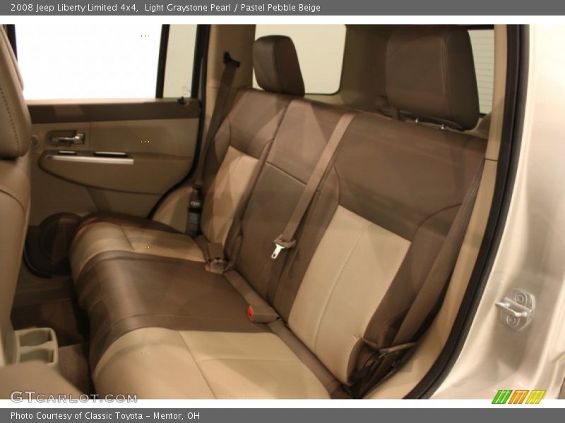 Light Graystone Pearl / Pastel Pebble Beige 2008 Jeep Liberty Limited 4x4