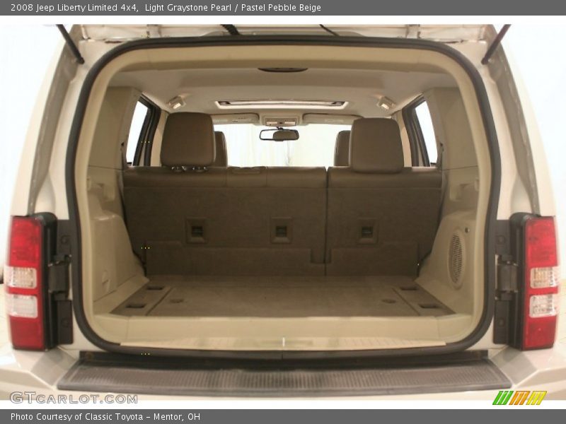 Light Graystone Pearl / Pastel Pebble Beige 2008 Jeep Liberty Limited 4x4