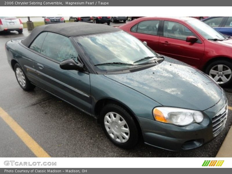 Magnesium Pearl / Taupe 2006 Chrysler Sebring Convertible