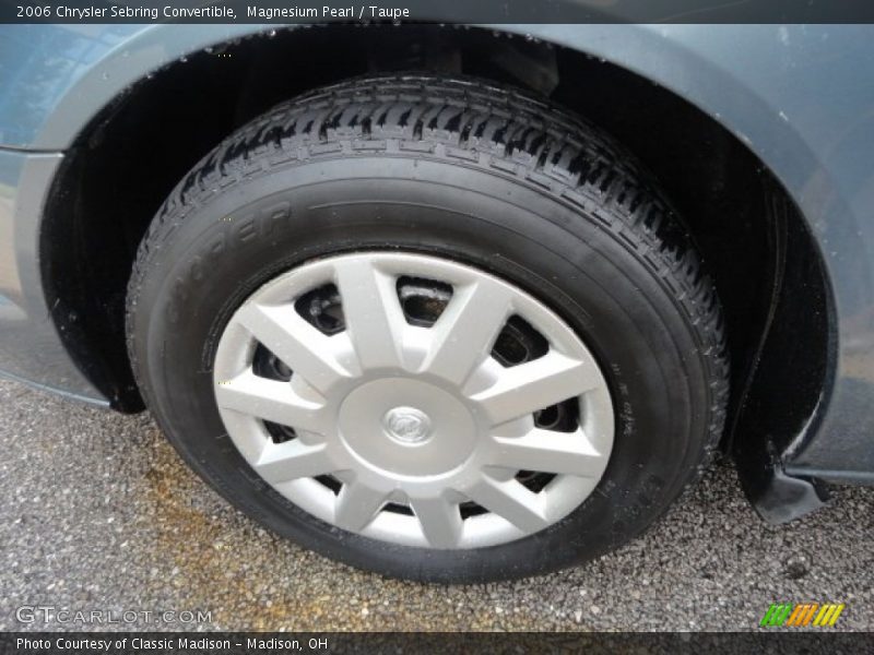 Magnesium Pearl / Taupe 2006 Chrysler Sebring Convertible