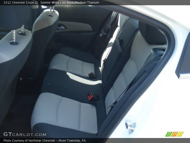Summit White / Jet Black/Medium Titanium 2012 Chevrolet Cruze LS