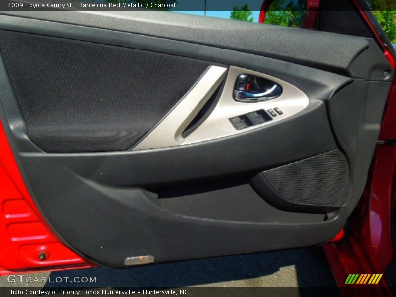 Barcelona Red Metallic / Charcoal 2009 Toyota Camry SE