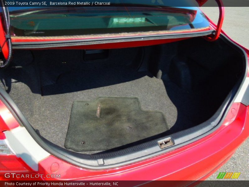 Barcelona Red Metallic / Charcoal 2009 Toyota Camry SE