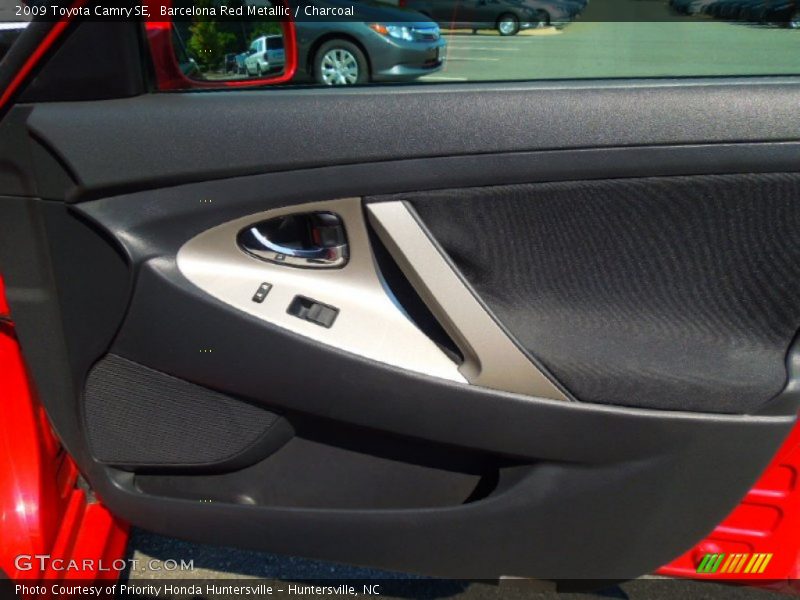 Barcelona Red Metallic / Charcoal 2009 Toyota Camry SE