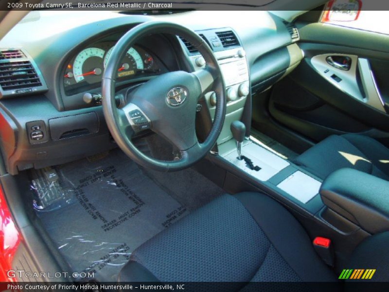 Barcelona Red Metallic / Charcoal 2009 Toyota Camry SE