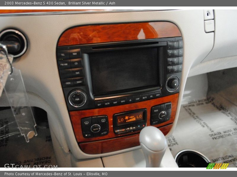 Brilliant Silver Metallic / Ash 2003 Mercedes-Benz S 430 Sedan