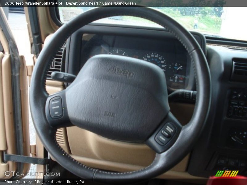  2000 Wrangler Sahara 4x4 Steering Wheel