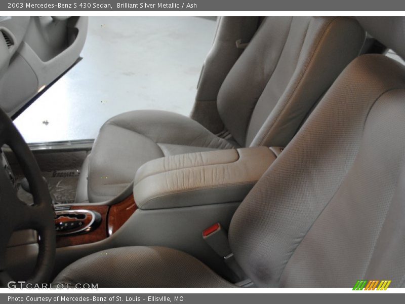 Brilliant Silver Metallic / Ash 2003 Mercedes-Benz S 430 Sedan