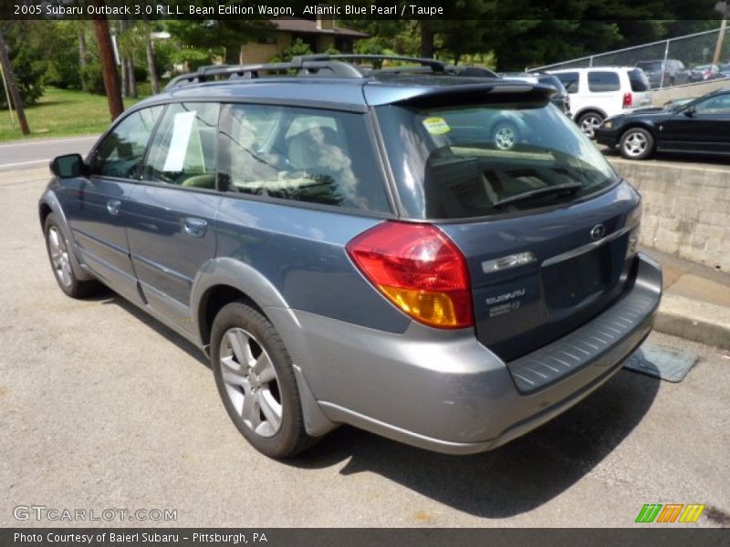 Atlantic Blue Pearl / Taupe 2005 Subaru Outback 3.0 R L.L. Bean Edition Wagon