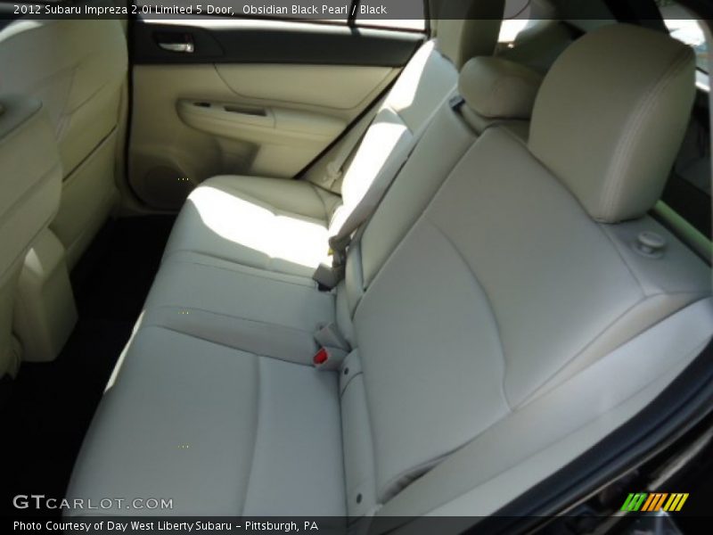Obsidian Black Pearl / Black 2012 Subaru Impreza 2.0i Limited 5 Door