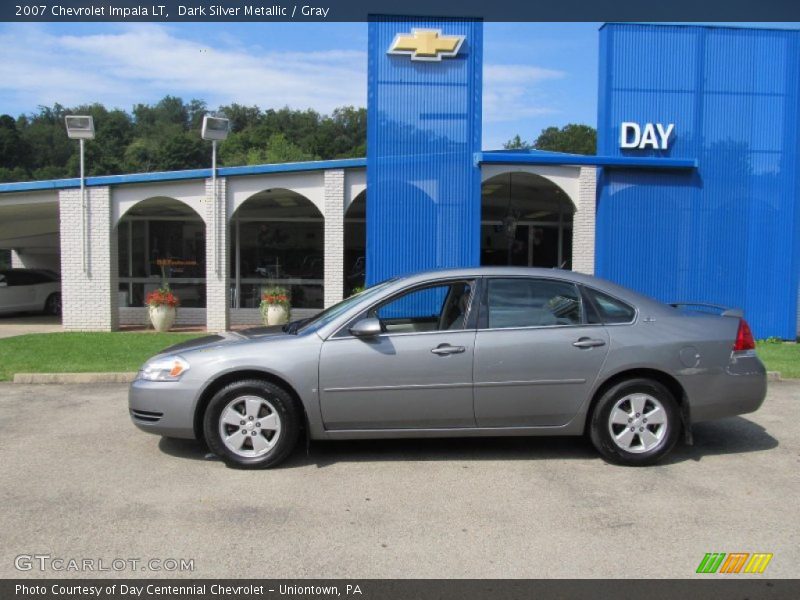 Dark Silver Metallic / Gray 2007 Chevrolet Impala LT