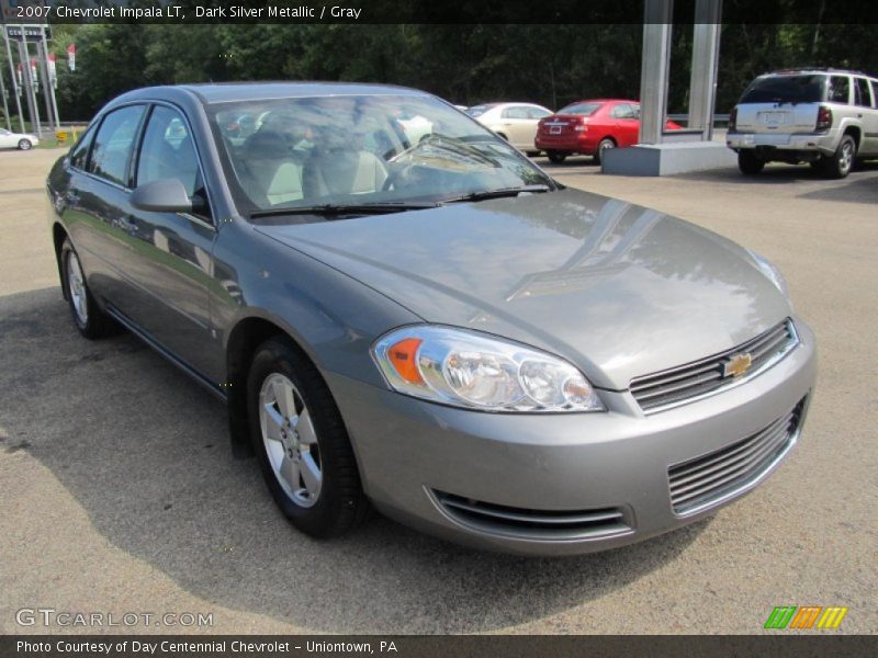 Dark Silver Metallic / Gray 2007 Chevrolet Impala LT