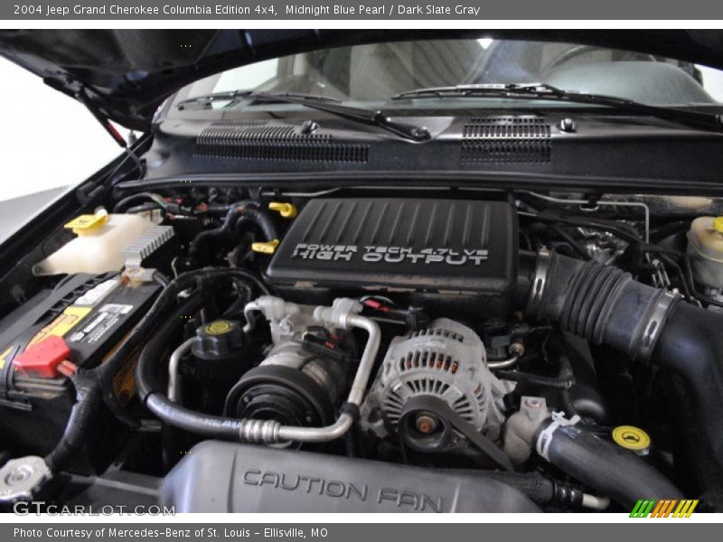  2004 Grand Cherokee Columbia Edition 4x4 Engine - 4.7 Liter SOHC 16V V8