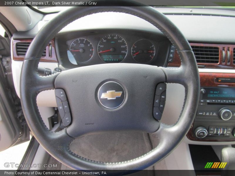 Dark Silver Metallic / Gray 2007 Chevrolet Impala LT
