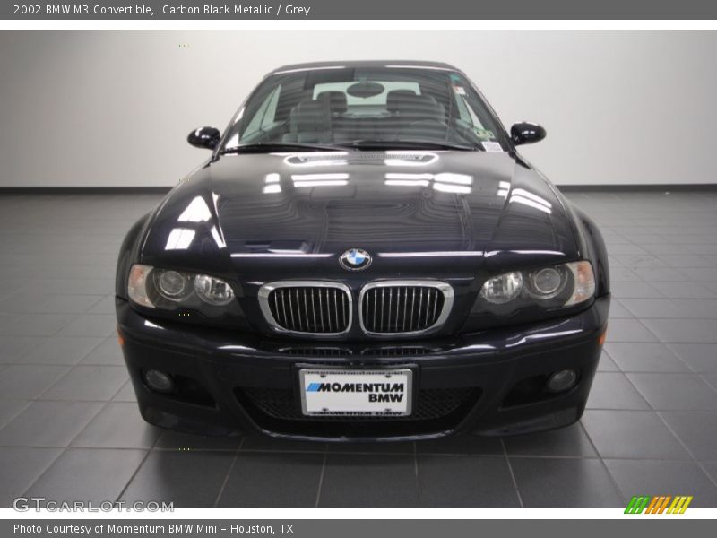 Carbon Black Metallic / Grey 2002 BMW M3 Convertible