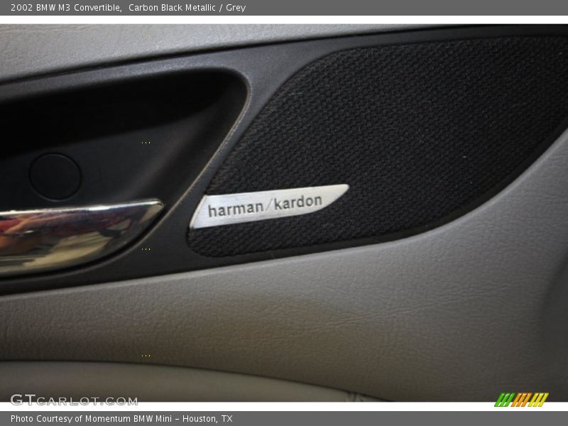 Carbon Black Metallic / Grey 2002 BMW M3 Convertible