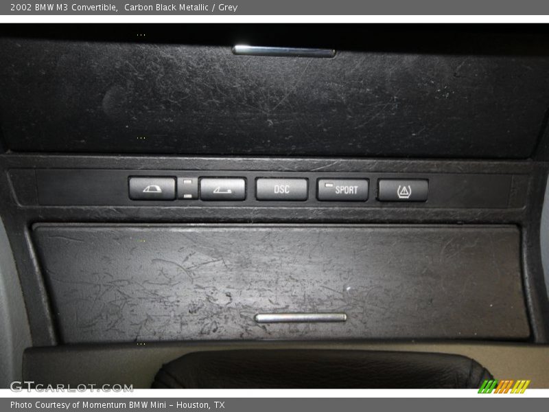 Carbon Black Metallic / Grey 2002 BMW M3 Convertible