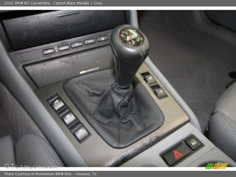 Carbon Black Metallic / Grey 2002 BMW M3 Convertible