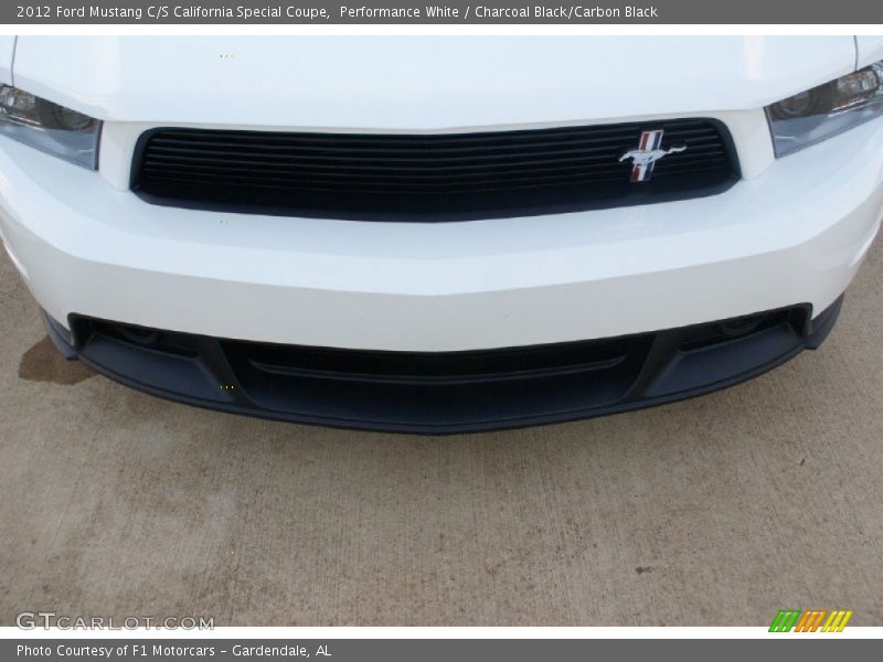Performance White / Charcoal Black/Carbon Black 2012 Ford Mustang C/S California Special Coupe