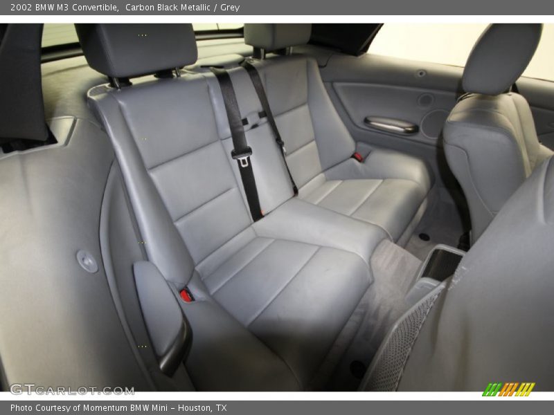 Carbon Black Metallic / Grey 2002 BMW M3 Convertible