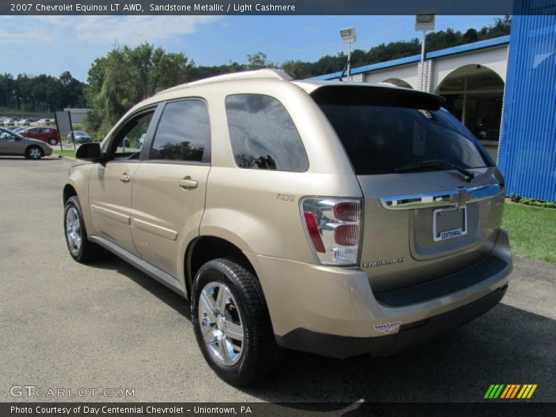 Sandstone Metallic / Light Cashmere 2007 Chevrolet Equinox LT AWD