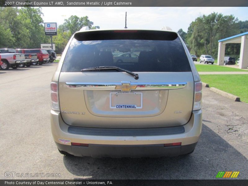 Sandstone Metallic / Light Cashmere 2007 Chevrolet Equinox LT AWD