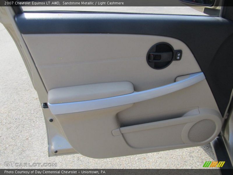 Sandstone Metallic / Light Cashmere 2007 Chevrolet Equinox LT AWD