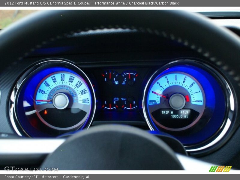 Performance White / Charcoal Black/Carbon Black 2012 Ford Mustang C/S California Special Coupe