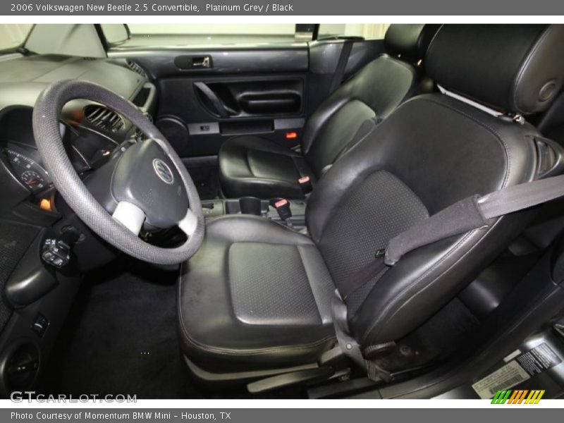 Platinum Grey / Black 2006 Volkswagen New Beetle 2.5 Convertible