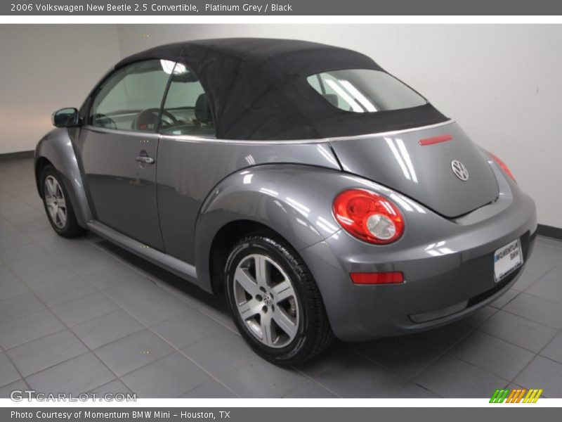 Platinum Grey / Black 2006 Volkswagen New Beetle 2.5 Convertible