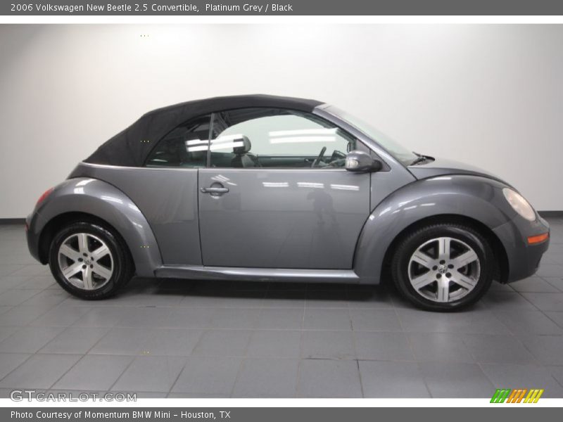 Platinum Grey / Black 2006 Volkswagen New Beetle 2.5 Convertible
