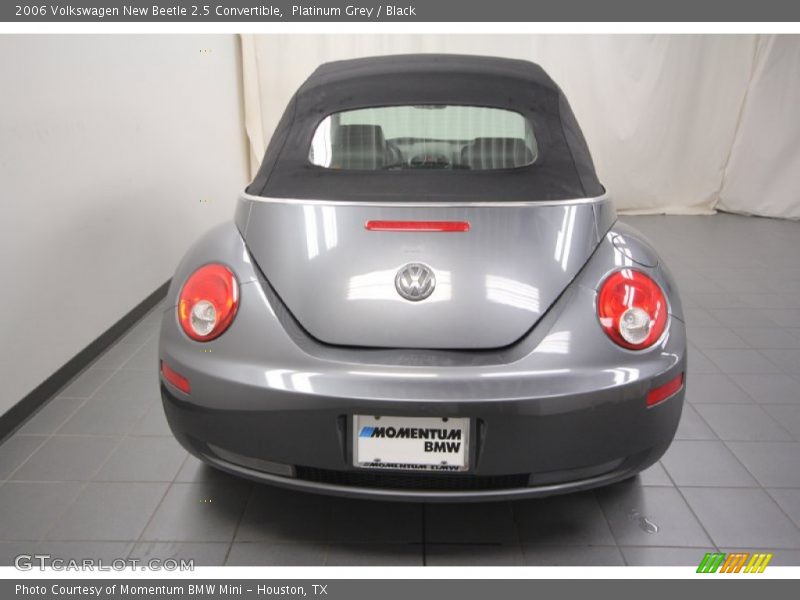 Platinum Grey / Black 2006 Volkswagen New Beetle 2.5 Convertible