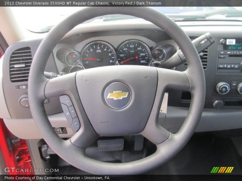  2013 Silverado 3500HD WT Regular Cab Chassis Steering Wheel