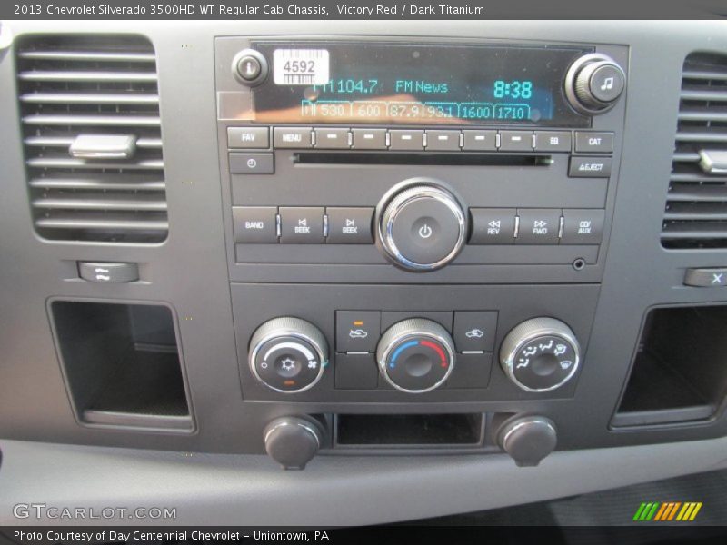 Controls of 2013 Silverado 3500HD WT Regular Cab Chassis