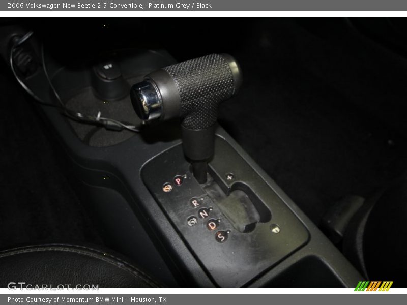 Platinum Grey / Black 2006 Volkswagen New Beetle 2.5 Convertible
