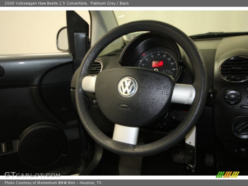 Platinum Grey / Black 2006 Volkswagen New Beetle 2.5 Convertible