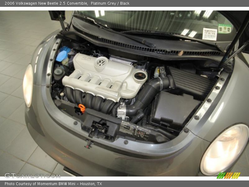 Platinum Grey / Black 2006 Volkswagen New Beetle 2.5 Convertible
