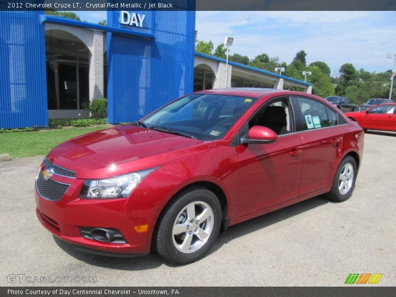 Crystal Red Metallic / Jet Black 2012 Chevrolet Cruze LT