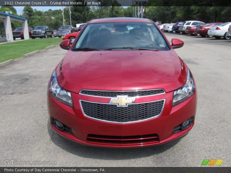 Crystal Red Metallic / Jet Black 2012 Chevrolet Cruze LT