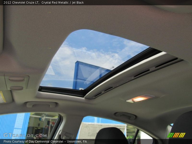 Crystal Red Metallic / Jet Black 2012 Chevrolet Cruze LT