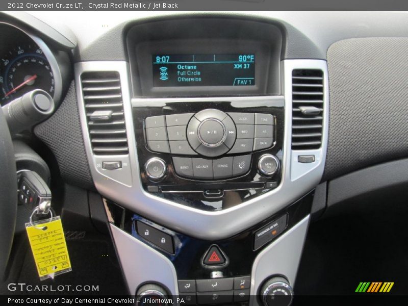 Crystal Red Metallic / Jet Black 2012 Chevrolet Cruze LT