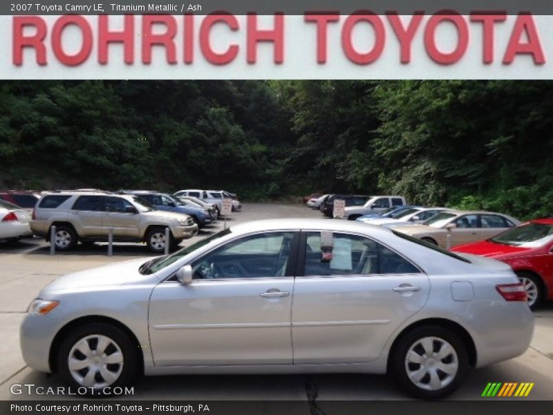 Titanium Metallic / Ash 2007 Toyota Camry LE