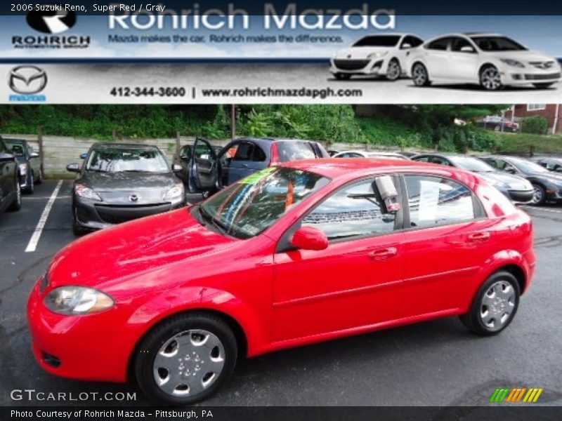 Super Red / Gray 2006 Suzuki Reno