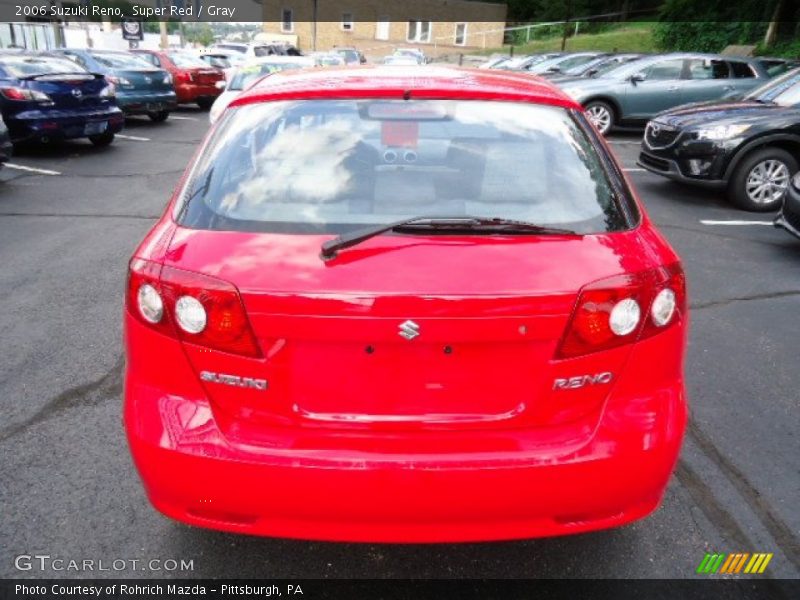 Super Red / Gray 2006 Suzuki Reno