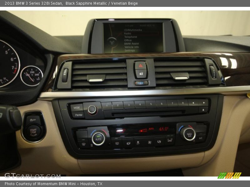 Controls of 2013 3 Series 328i Sedan
